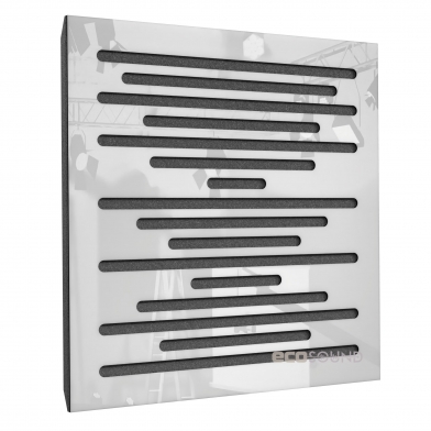 Купить акустическая панель ecosound ecowave plastic white 50 х 50 см 33 мм белая по низкой цене