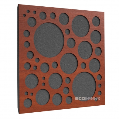 Купить акустическая панель ecosound ecobubble apple-locarno 50 х 50 см 33 мм коричневая по низкой цене
