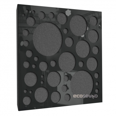 Купить акустическая панель ecosound ecobubble plastic black 50 х 50 см 33 мм черная по низкой цене