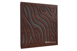 Акустична панель Ecosound Chimera Wenge 50 х 50 см 33 мм коричнева