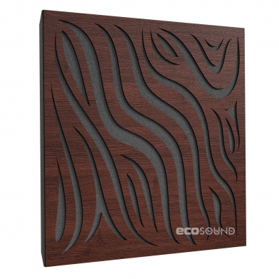Купить акустическая панель ecosound chimera wenge 50 х 50 см 33 мм коричневая по низкой цене