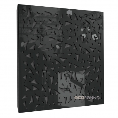 Купить акустическая панель ecosound ecofly plastic black 50 х 50 см 33 мм черная по низкой цене