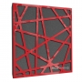 Купить акустическая панель ecosound ecoart xl plastic red 50 х 50 см 33 мм красная по низкой цене
