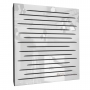 Купить акустическая панель ecosound ecotone plastic white 50 х 50 см 33 мм белая по низкой цене