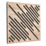 Купить акустическая панель ecosound diagonal lt-sonoma-oak 50 х 50 см 33 мм латте по низкой цене