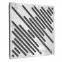 Купить акустическая панель ecosound diagonal plastic white 50 х 50 см 33 мм белая по низкой цене