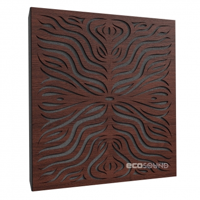 Купить акустическая панель ecosound chimera f wenge 50 х 50 см 33 мм коричневая по низкой цене