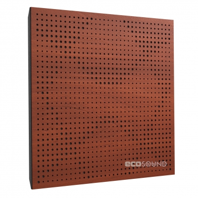 Купить акустическая панель ecosound rhombus apple-locarno 50 х 50 см 33 мм коричневая по низкой цене