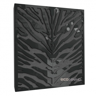 Купить акустическая панель ecosound zebra plastic black 50 х 50 см 33 мм черная по низкой цене