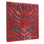 Купить акустическая панель ecosound zebra plastic red 50 х 50 см 33 мм красная по низкой цене