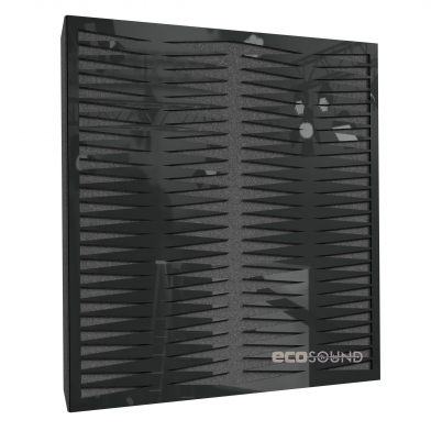 Купить акустическая панель ecosound backgammon plastic black 50 х 50 см 33 мм черная по низкой цене