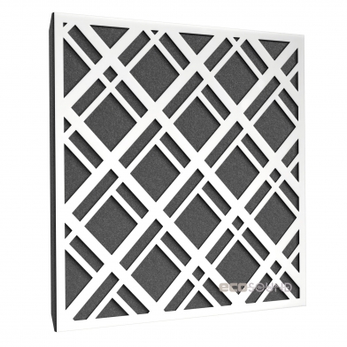 Купить акустическая панель ecosound grille hdf-white 50 х 50 см 33 мм белая по низкой цене