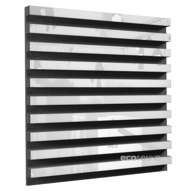 Купить акустическая панель ecosound comb plastic white 50 х 50 см 33 мм белая по низкой цене