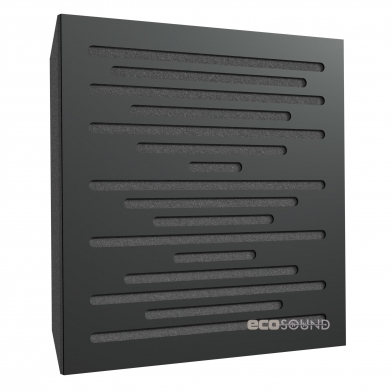 Купить акустическая панель ecosound ecowave black 50х50 см 53мм черный по низкой цене