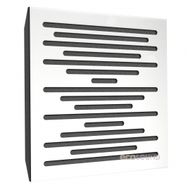 Акустична панель Ecosound EcoWave white 50х50 см 53мм білий 