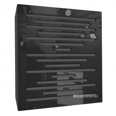 Купить акустическая панель ecosound ecowave plastic black 50 х 50 см 53 мм черная по низкой цене