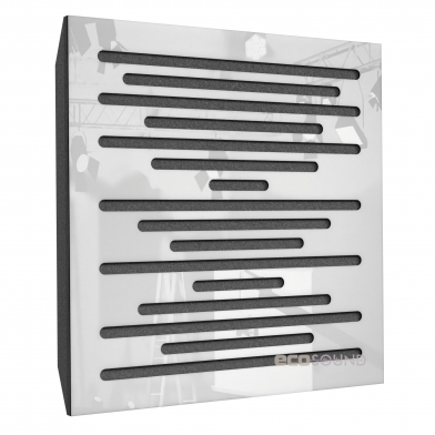 Купить акустическая панель ecosound ecowave plastic white 50 х 50 см 53 мм белая по низкой цене