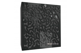 Акустична панель Ecosound Boomerang Plastic Black 50 х 50 см 53 мм чорна
