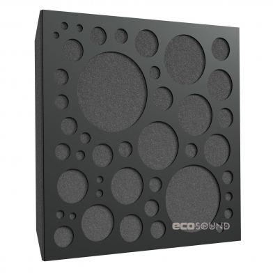Купить акустическая панель ecosound ecobubble hdf-black 50 х 50 см 53 мм черная по низкой цене