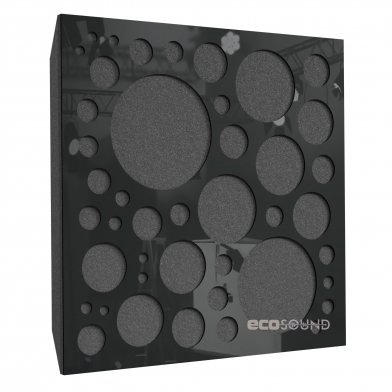 Купить акустическая панель ecosound ecobubble plastic black 50 х 50 см 53 мм черная по низкой цене