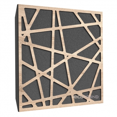 Купить акустическая панель ecosound ecoart xl lt-sonoma-oak 50 х 50 см 53 мм латте по низкой цене