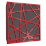 Купить акустическая панель ecosound ecoart xl plastic red 50 х 50 см 53 мм красная по низкой цене