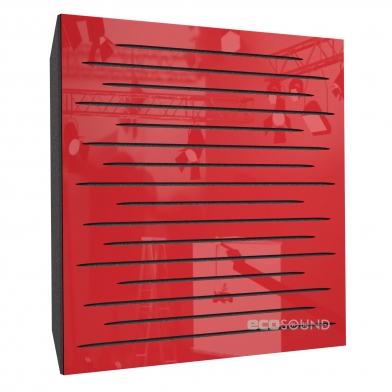 Купить акустическая панель ecosound ecotone plastic red 50 х 50 см 53 мм красная по низкой цене