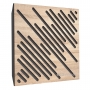 Купить акустическая панель ecosound diagonal lt-sonoma-oak 50 х 50 см 53 мм латте по низкой цене