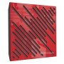 Купить акустическая панель ecosound diagonal plastic red 50 х 50 см 53 мм красная по низкой цене