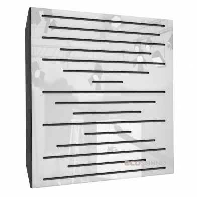 Купить акустическая панель ecosound ecopulse plastic white 50 х 50 см 53 мм белая по низкой цене