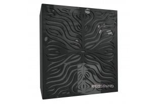 Акустична панель Ecosound Chimera F Plastic Black 50 х 50 см 53 мм чорна