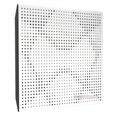 Акустична панель Ecosound Rhombus white 50х50 см 53мм колір білий 