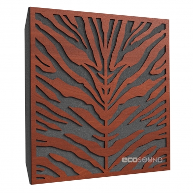 Купить акустическая панель ecosound zebra apple-locarno 50 х 50 см 53 мм коричневая по низкой цене