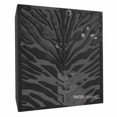 Купить акустическая панель ecosound zebra plastic black 50 х 50 см 53 мм черная по низкой цене