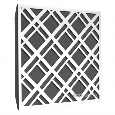 Купить акустическая панель ecosound grille hdf-white 50 х 50 см 53 мм белая по низкой цене