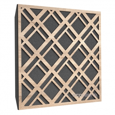 Купить акустическая панель ecosound grille lt-sonoma-oak 50 х 50 см 53 мм латте по низкой цене