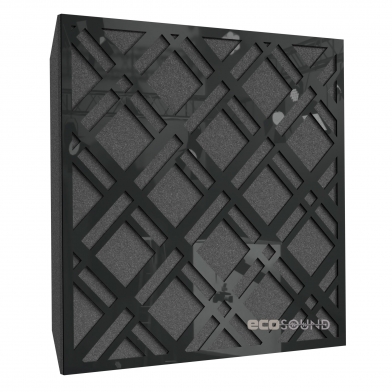 Купить акустическая панель ecosound grille plastic black 50 х 50 см 53 мм черная по низкой цене