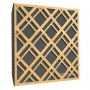 Купить акустическая панель ecosound grille sherwood-oak 50 х 50 см 53 мм светлый дуб по низкой цене
