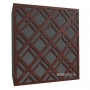 Купить акустическая панель ecosound grille wenge 50 х 50 см 53 мм коричневая по низкой цене