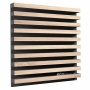 Купить акустическая панель ecosound comb lt-sonoma-oak 50 х 50 см 53 мм латте по низкой цене
