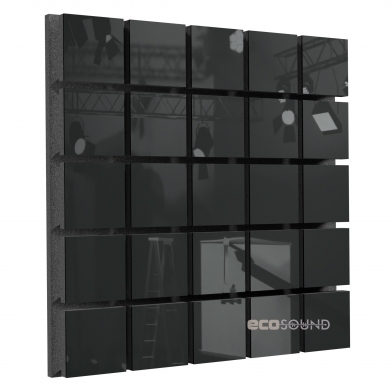 Купить акустическая панель ecosound tetras plastic black 50 х 50 см 53 мм черная по низкой цене
