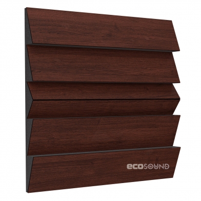 Купить акустическая панель ecosound pindiff rock wenge 50 х 50 см 53 мм коричневая по низкой цене