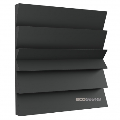 Купить акустическая панель ecosound pindiff crater hdf-black 50 х 50 см 53 мм черная по низкой цене