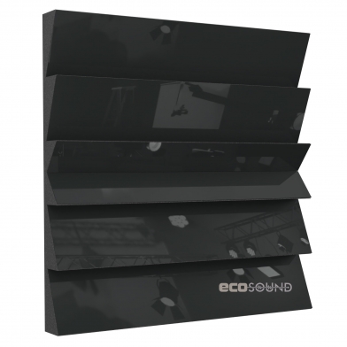 Купить акустическая панель ecosound pindiff crater plastic black 50 х 50 см 53 мм черная по низкой цене