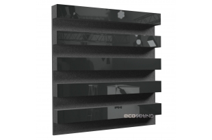 Акустическая панель Ecosound Comb Heavy Plastic Black 50 х 50 см 53 мм черная