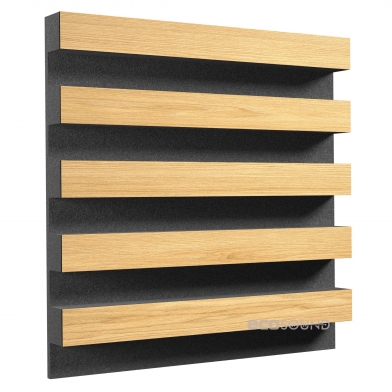 Купить акустическая панель ecosound comb heavy sherwood-oak 50 х 50 см 53 мм светлый дуб по низкой цене