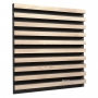 Купить акустическая панель ecosound comb xl lt-sonoma-oak 100 х 100 см 53 мм латте по низкой цене