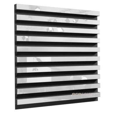 Купить акустическая панель ecosound comb xl plastic white 100 х 100 см 53 мм белая по низкой цене