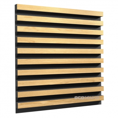 Купить акустическая панель ecosound comb xl sherwood-oak 100 х 100 см 53 мм светлый дуб по низкой цене