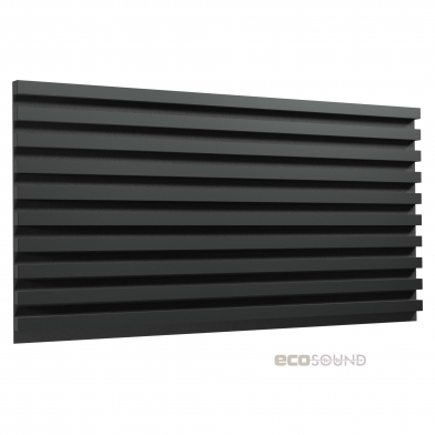 Купить акустическая панель ecosound comb xxl hdf-black 200 х 100 см 53 мм черная по низкой цене